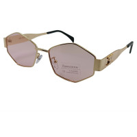 Женский Polarized Хамелеон Х842 золото/розовая-линза