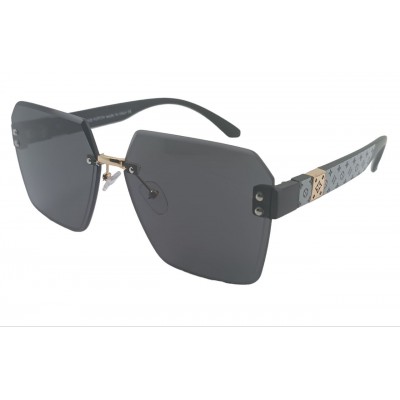 Женские солнцезащитные очки LV 303 черно-черные