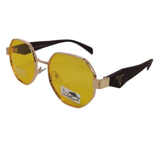 Женский Polarized Хамелеон х805 с2 золото/коричневая-линза