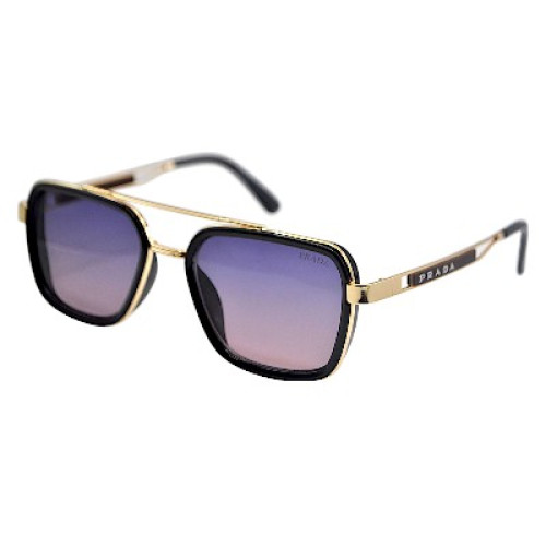 Солнцезащитные очки Pr 7019 с6 золото-синие