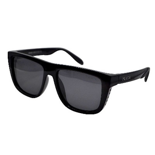 Мужской Polarized Pr 2104 c1 черные-глянцевые