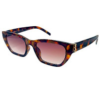 Женские солнцезащитные очки YSL slm127 c2 коричневый-леопард
