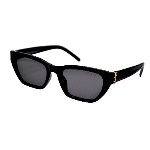 Женские солнцезащитные очки YSL slm127 c1 черно-черные