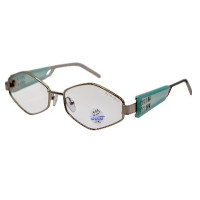 Компьютерные очки MM 7015-1 c6 сталь-бирюзовые