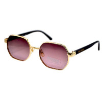 Женские поляризационные солнцезащитные очки TF P5825 золото-серые Женские поляризационные солнцезащитные очки TF P5825 золото-серые