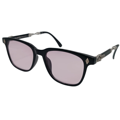 Компьютерные очки (хамелеон) Ch h 2272 с5 сталь-черные розовая линза