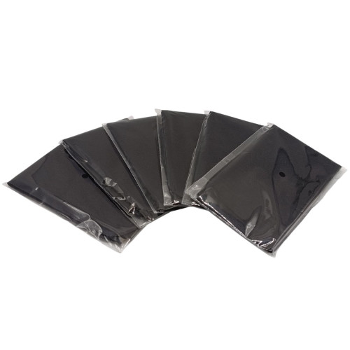 Протирки (Микрофибра) Черные 100 штук