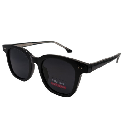 Женские поляризационные солнцезащитные очки 8807P с1 черно-черные Женские поляризационные солнцезащитные очки 8807P с1 черно-черные